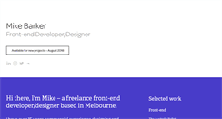 Desktop Screenshot of mikeebee.com
